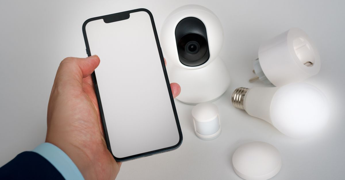 Smart home integration with mobile phone control for enhanced automation.
